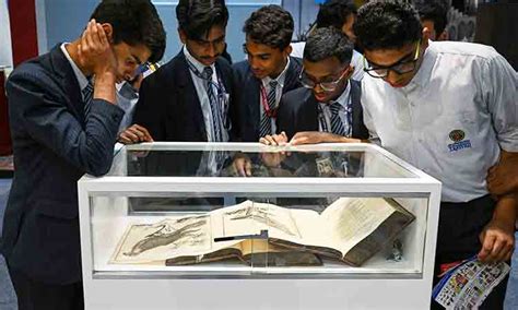 World S Unique Manuscript On Display At Abu Dhabi International Book