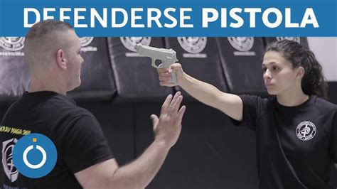 C Mo Defenderse De Amenaza De Pistola T Cnicas Krav Maga Youtube