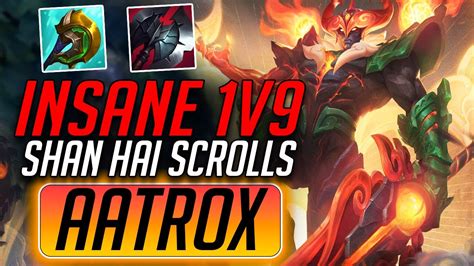 WILD RIFT SHAN HAI SCROLLS AATROX 1V9 RAID BOSS Challenger Aatrox