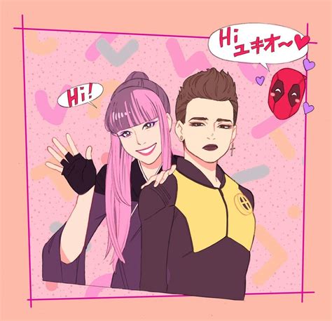 Deadpool 2 || Negasonic & Yukio || Cr: Futsukin | Beetlejuice cartoon ...