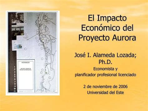 PPT El Impacto Económico del Proyecto Aurora PowerPoint Presentation