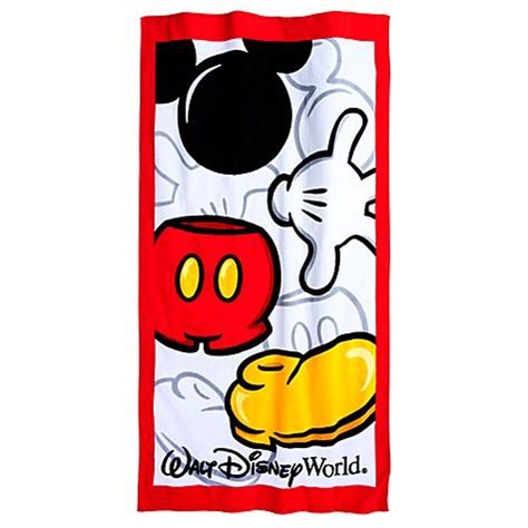 Best of Mickey Mouse Beach Towel $19.95 Disney Home, Disney Fun, Disney ...