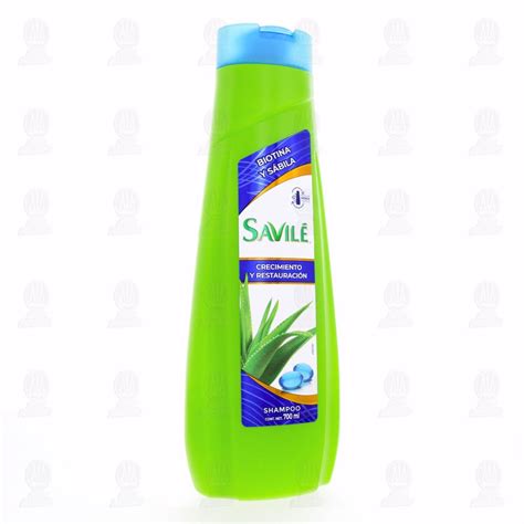 Shampoo Savilé Biotina y Sábila 700 ml