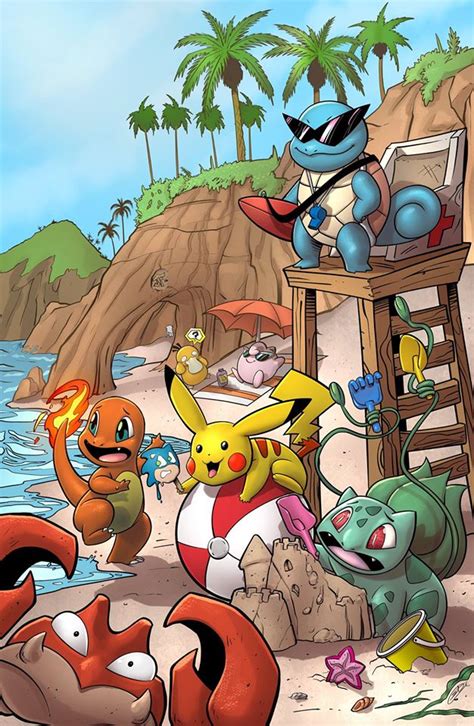 Pokemon Beach By Siriussteve On Deviantart