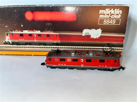 8849 MÄRKLIN ELEKTROLOKOMOTIVE Ae 6 6 der SBB Spur Z 1 220 EUR 130