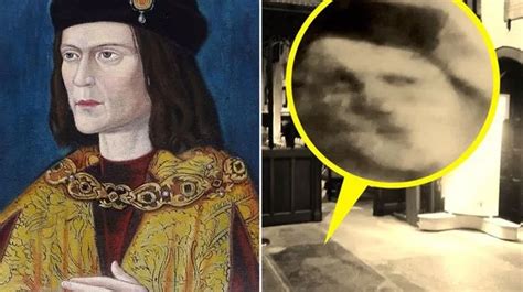 King Richard Iii S Ghost Caught On Camera Peering Up From Paving