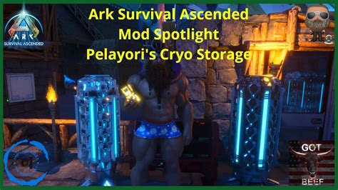 Ark Survival Ascended Ps Mod Spotlight Pelayori S Cryo Storage Youtube