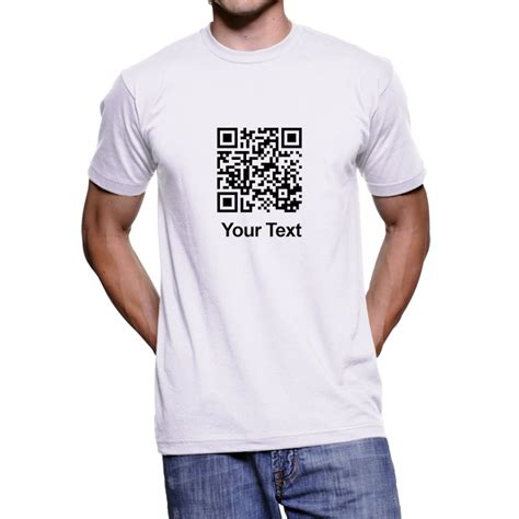 Custom Qr Code T Shirts Customized T Shirts Unisex T Shirt Custom