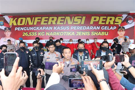 Sat Reskrim Polresta Barelang Gagalkan Peredaran Sabu Seberat Kg