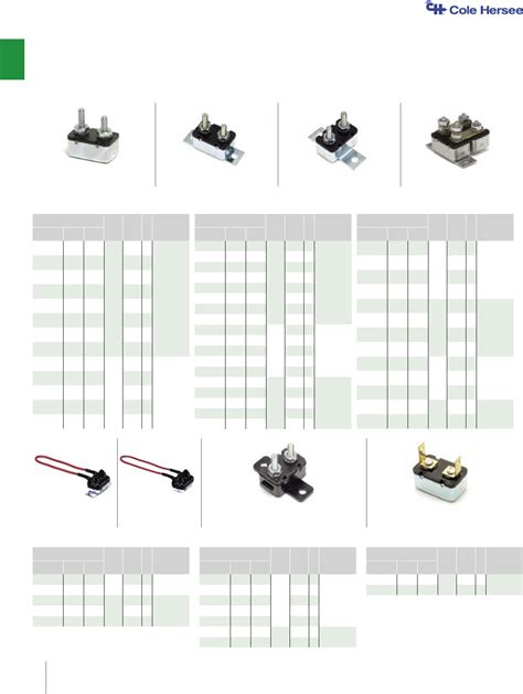 Box Style Circuit Breakers Accessories Datasheet By Littelfuse Inc