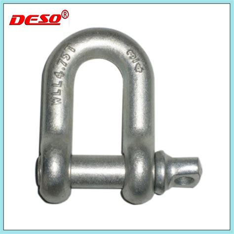 Adjustable High Tensile Electric Galvanized G Lifting Dee Shackle