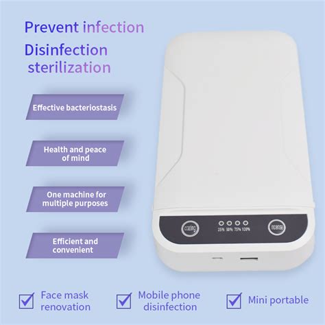 Custom Disinfect Box Uv Disinfection Box Ultraviolet Sterilizer Box Uvc