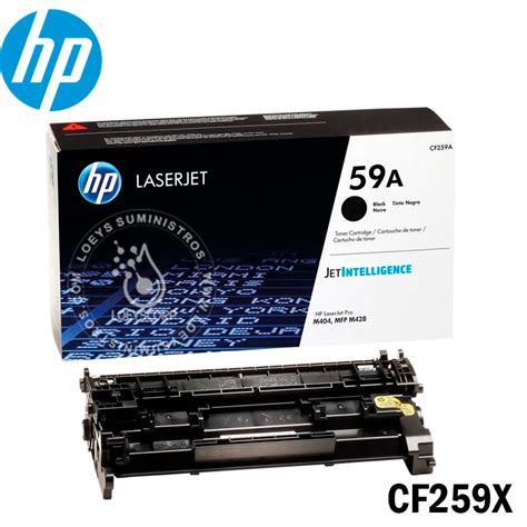 TONER HP 59X CF259X NEGRO 10 000 PAG Loeys Suministros