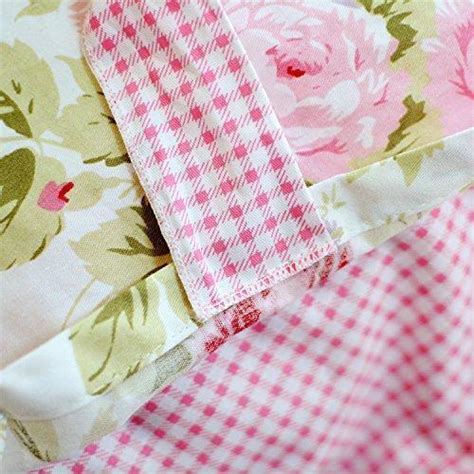 Fadfay Cotton Bed Sheets Set Rose Floral Bed Sheets 4 Piece Queen Size