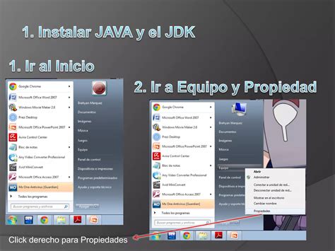 Manual Instalacion Java Y Java C Ppt