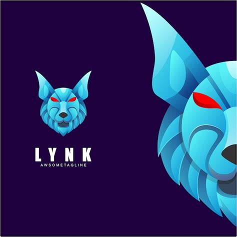 Premium Vector | Lynk colorful logo design template