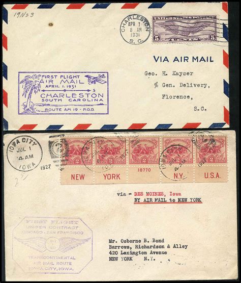 Buy United States First Flight Covers Arpin Philately