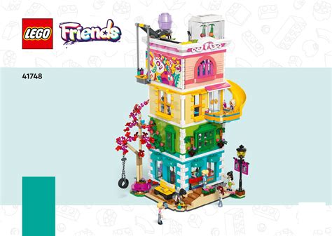 Használati útmutató Lego set 41748 Friends Heartlake City közösségi központ