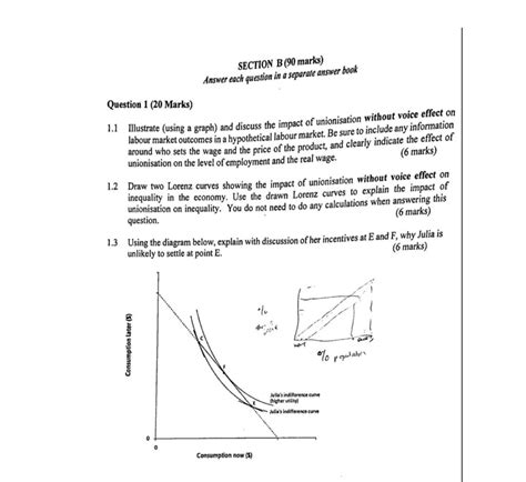 Solved Question 1 20 Marks 1 1 Illustrate Using A Graph