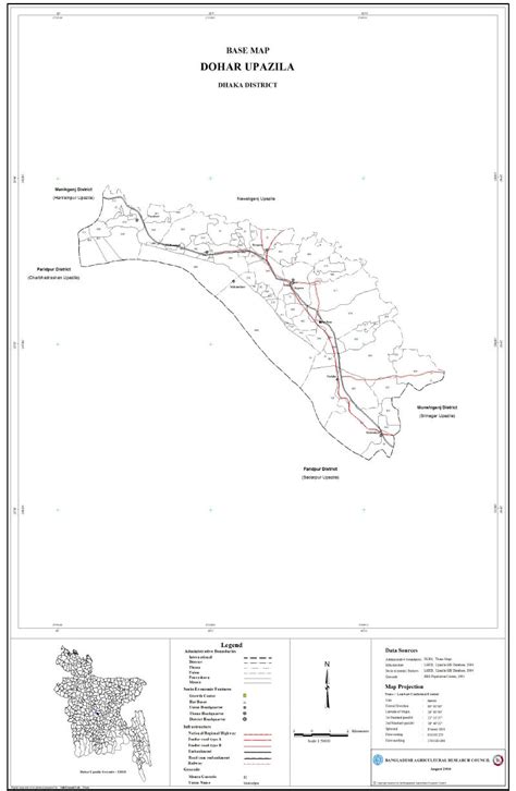 Mouza Map And 3 Detailed Maps Of Dohar Upazila Dhaka Bangladesh