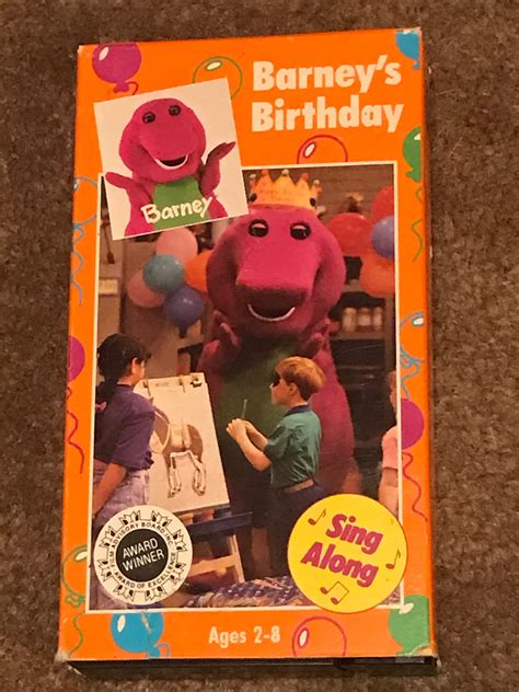 New Barney Vhs Backyard Gang Birthday Sing Along Barney Friends S The Hot Sex Picture