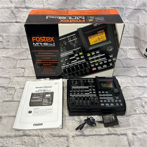 Fostex Mr 8 Mkii Digital Multitrack Recorder Evolution Music