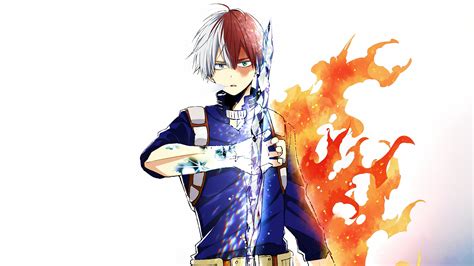 Download Shoto Todoroki Anime My Hero Academia 4k Ultra Hd Wallpaper