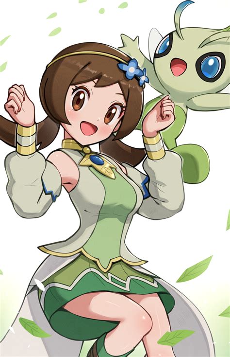 Lyra And Celebi Pokemon And 2 More Drawn By Gonzarez Danbooru