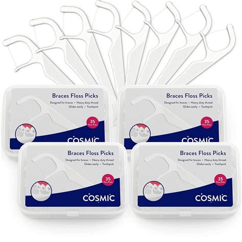 Orthodontic Flossers for Braces | Floss Picks with Shred-Resistant