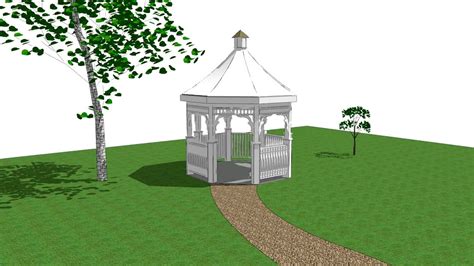 Gazebo 3d Model