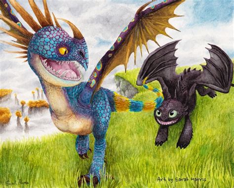 Art Print 85x11 How To Train Your Dragon Stormfly