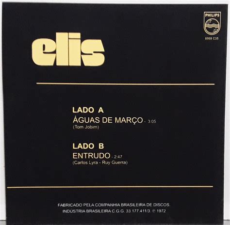 Elis Regina águas De Março 1972 Philips D Vinil Loja