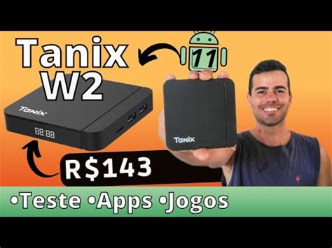 Unboxing E Primeiras Impress Es Tanix W S W Melhor Tv Box Custo