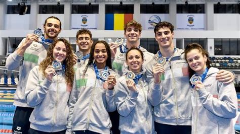 Europei di Nuoto Vasca Corta lItalia è splendida a Otopeni arrivano