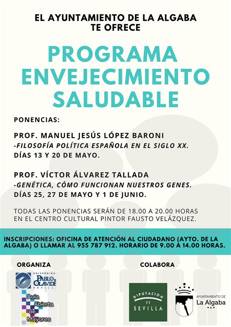 Programa De Envejecimiento Saludable Para Mayores De A Os