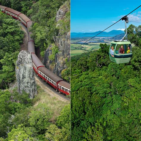 Kuranda Scenic Rail & Skyrail Package | Self Drive | SKY