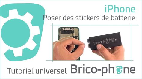 Comment Changer Et Poser Des Stickers Batterie Sur IPhone Tutoriel