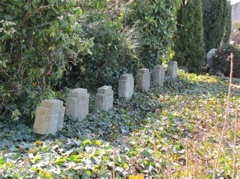 Kriegsgr Berst Tte Castrop Rauxel Schwerin Katholischer Friedhof Bau