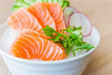 Salmon sashimi — Stock Photo © mrsiraphol #61381309