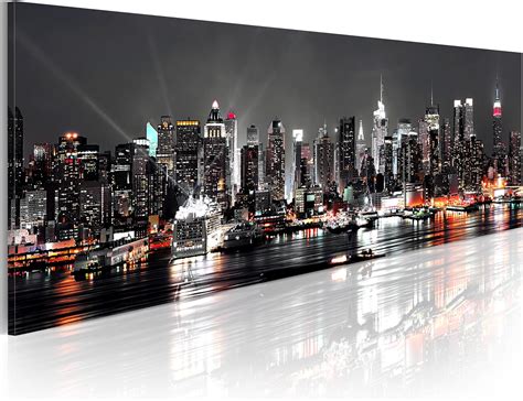 murando Cuadro en Lienzo Nueva York City NY 135x45 cm 1 parte Impresión