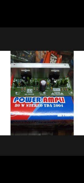 Jual Kit Audio Power Amplifier Stereo Tda 2004 Tda 2005 Btl Rakitan