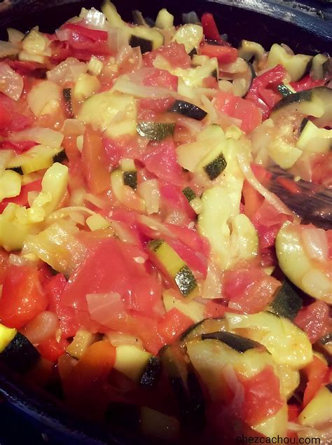 Recette De Ratatouille Ma Fa On