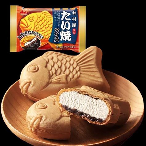 Promo Imuraya Taiyaki Ice Red Bean Wafer Ice Cream Diskon 6 Di