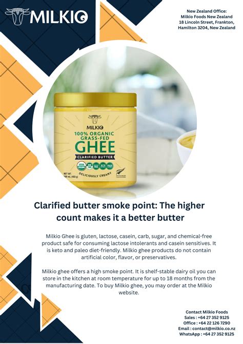 PPT - Clarified butter smoke point PowerPoint Presentation, free ...