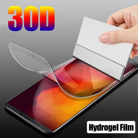 Película protectora de hidrogel 30D para LG Velvet G5 G6 G7 G8 ThinQ