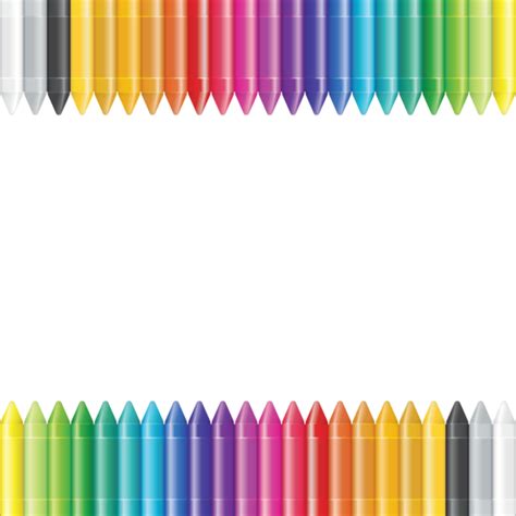 Crayon Border (PSD) | Official PSDs