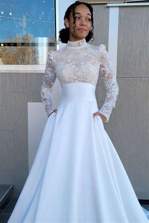 Modest Wedding Dresses Fashionable Modern Trend Setting