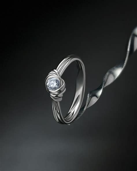 Помолвочное кольцо узелок | Помолвочные кольца, Кольца, Бриллианты