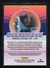 Ronald Acuna Jr 20 Prices 2021 Panini Chronicles Overdrive