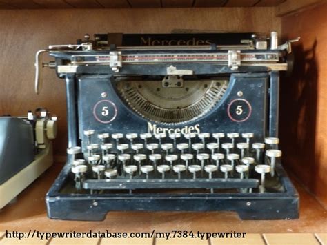 1928 Mercedes 5 On The Typewriter Database